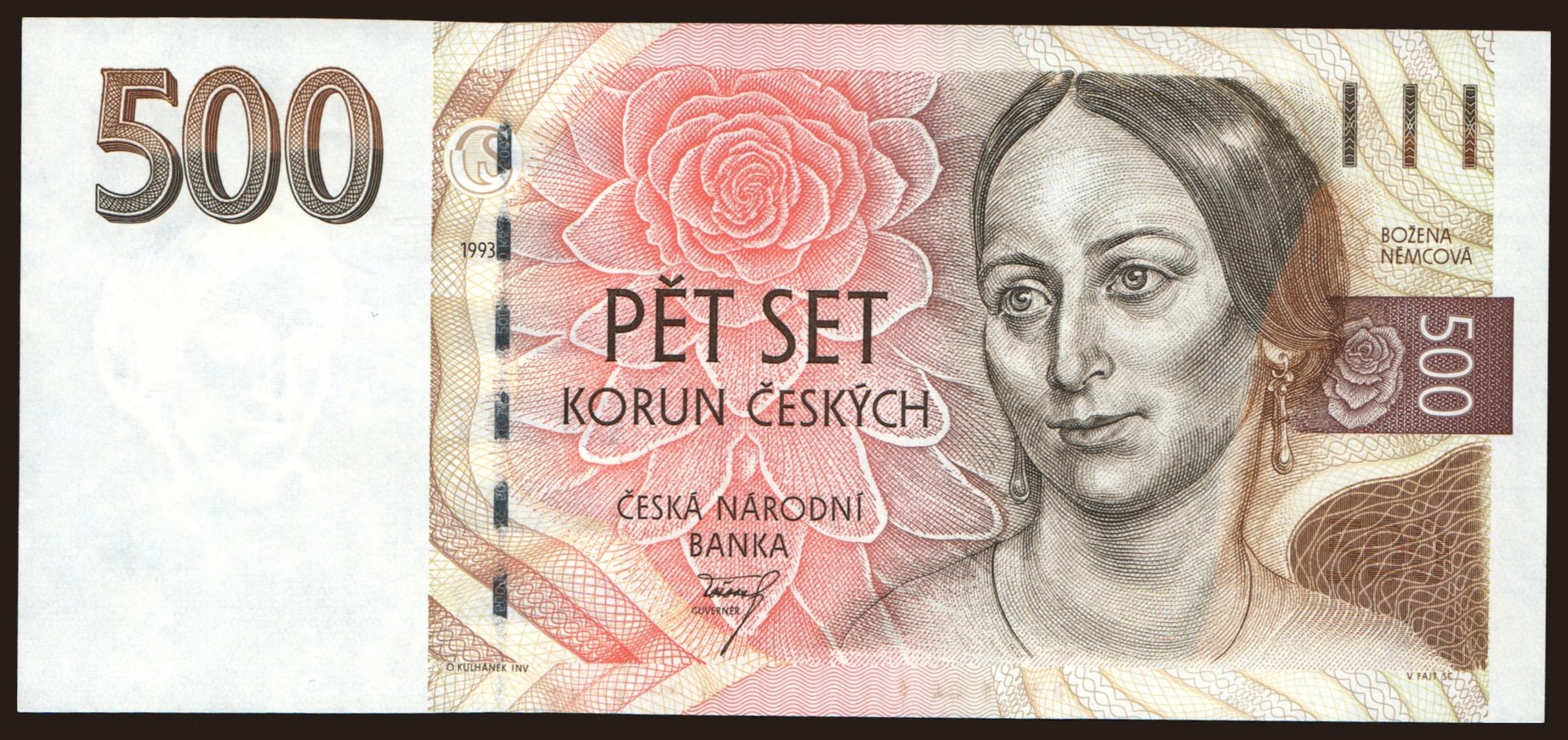 500 korun, 1993