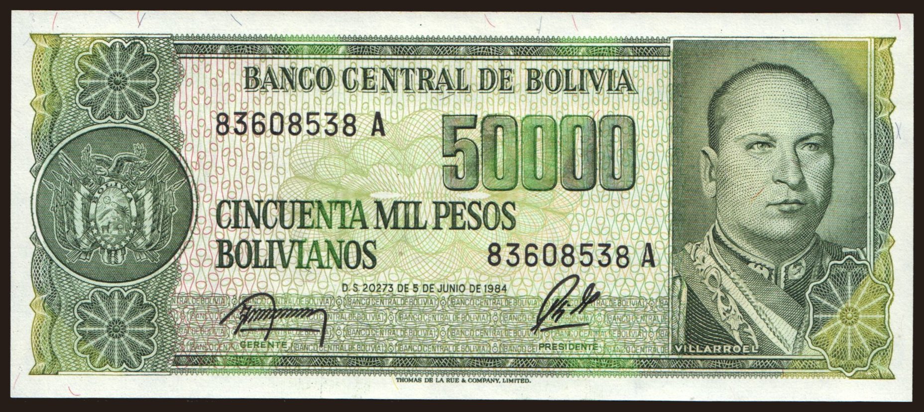 50.000 pesos, 1984