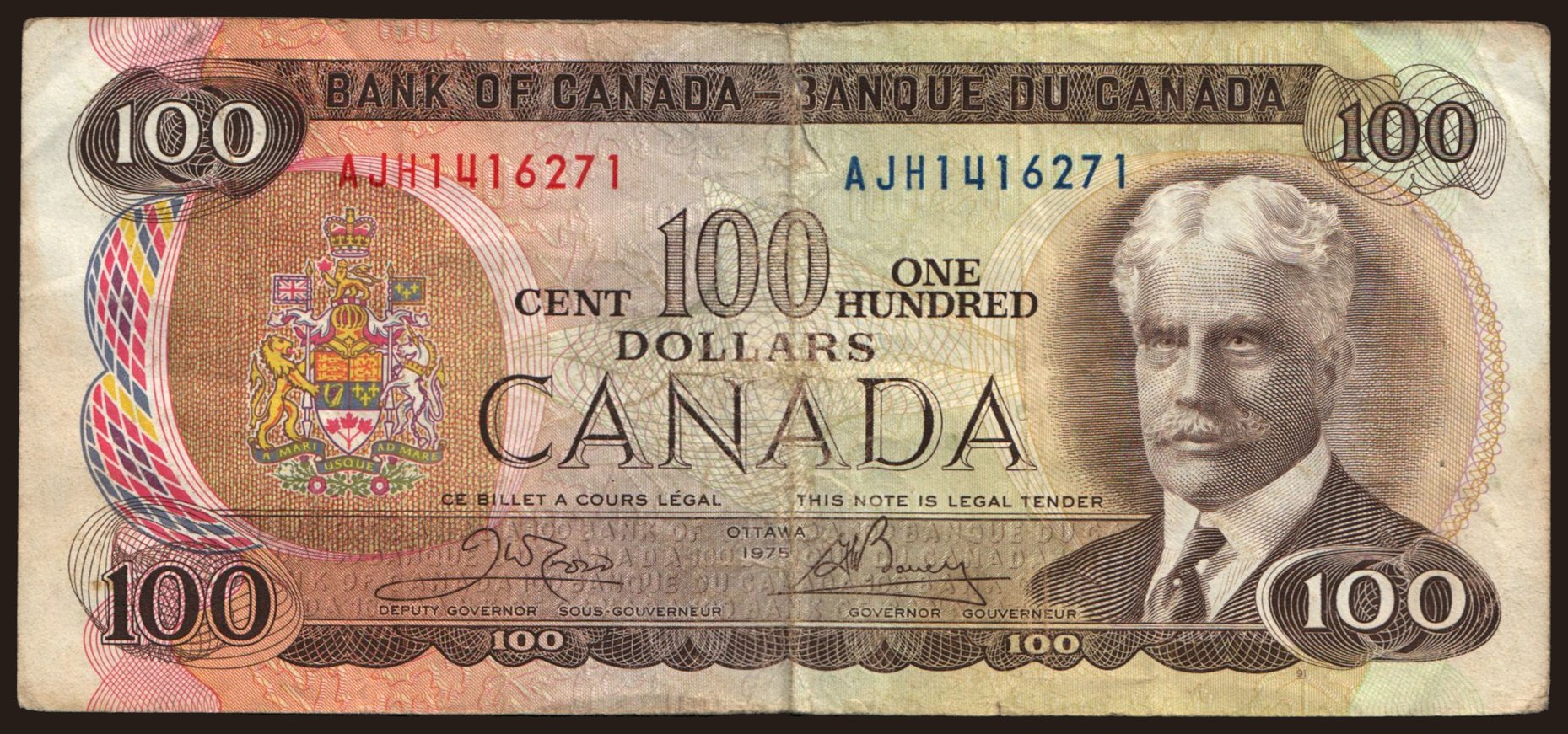 100 dollars, 1975