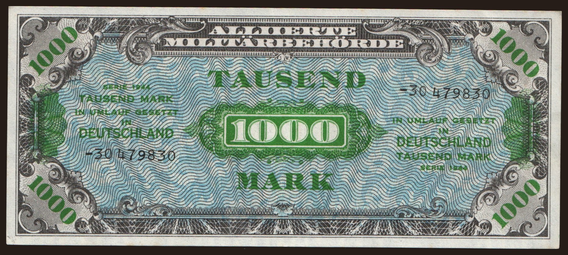 1000 Mark, 1944