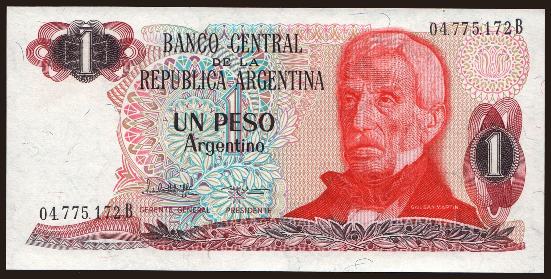 1 peso, 1983