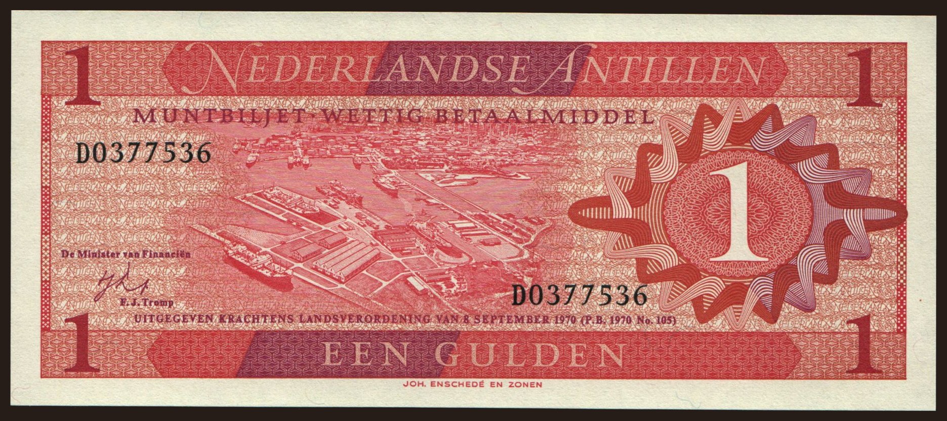 1 gulden, 1970