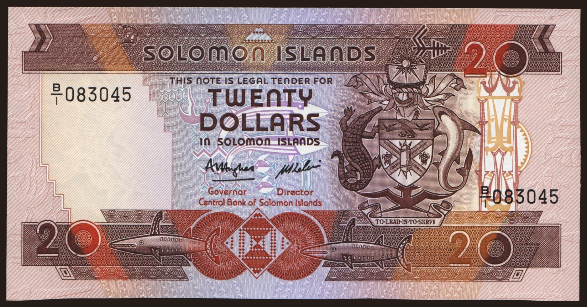 20 dollars, 1986