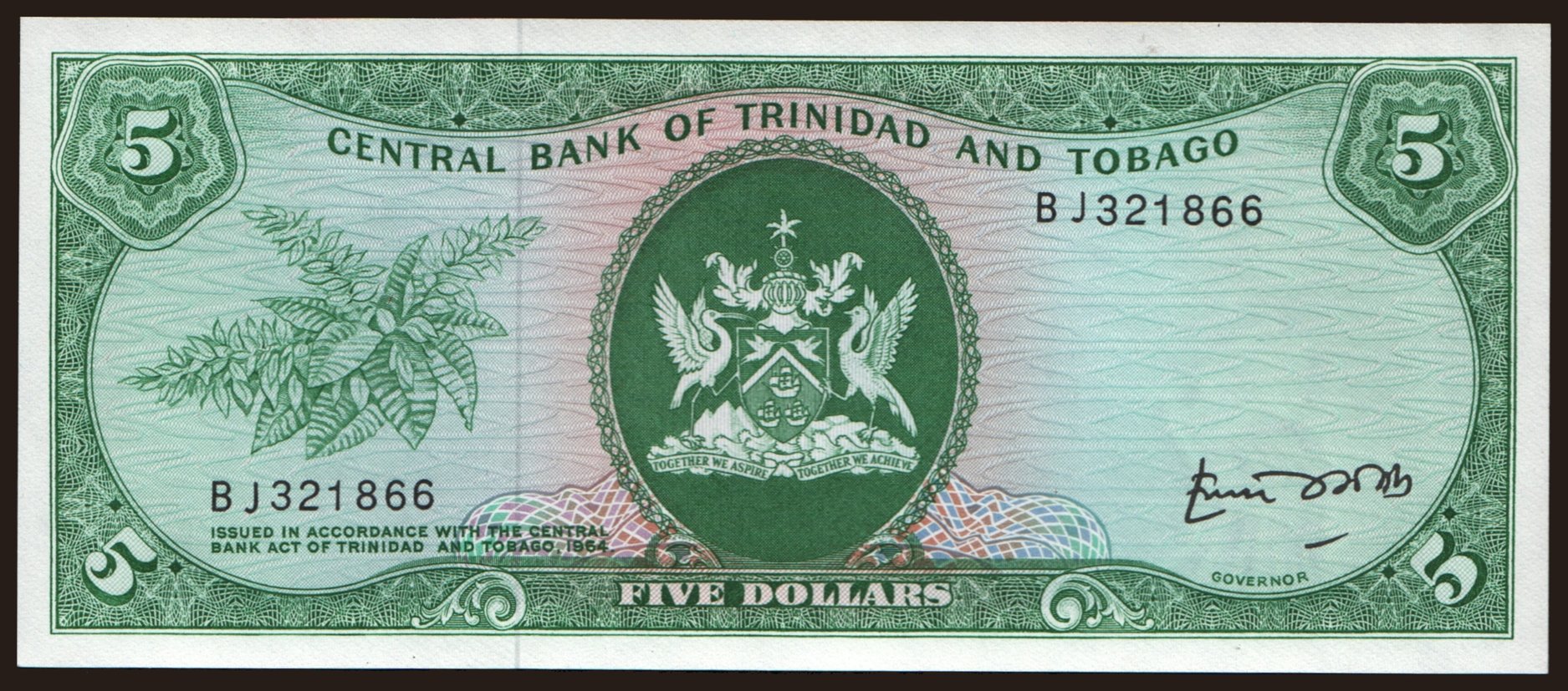 5 dollars, 1977