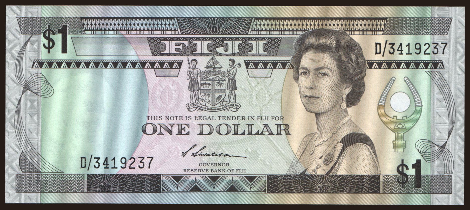 1 dollar, 1987