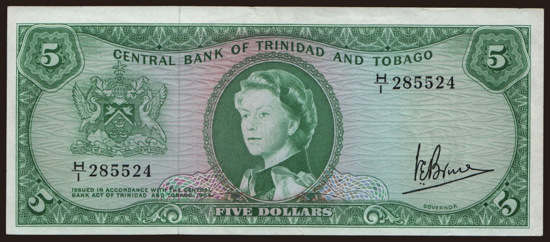 5 dollars, 1964