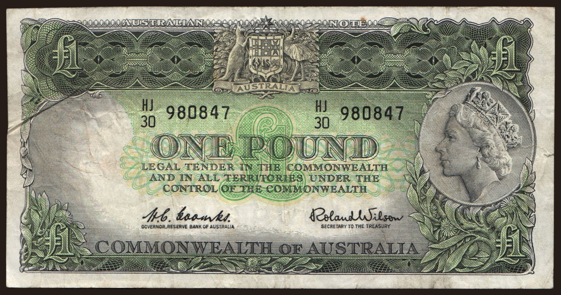 1 pound, 1953