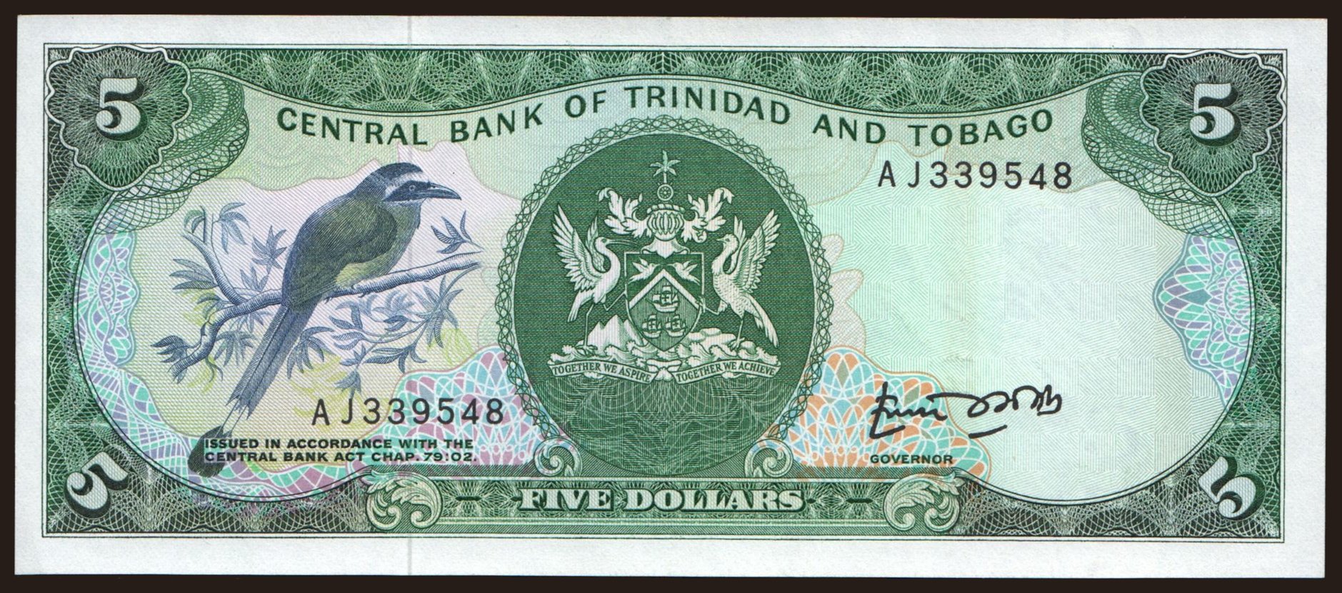5 dollars, 1985