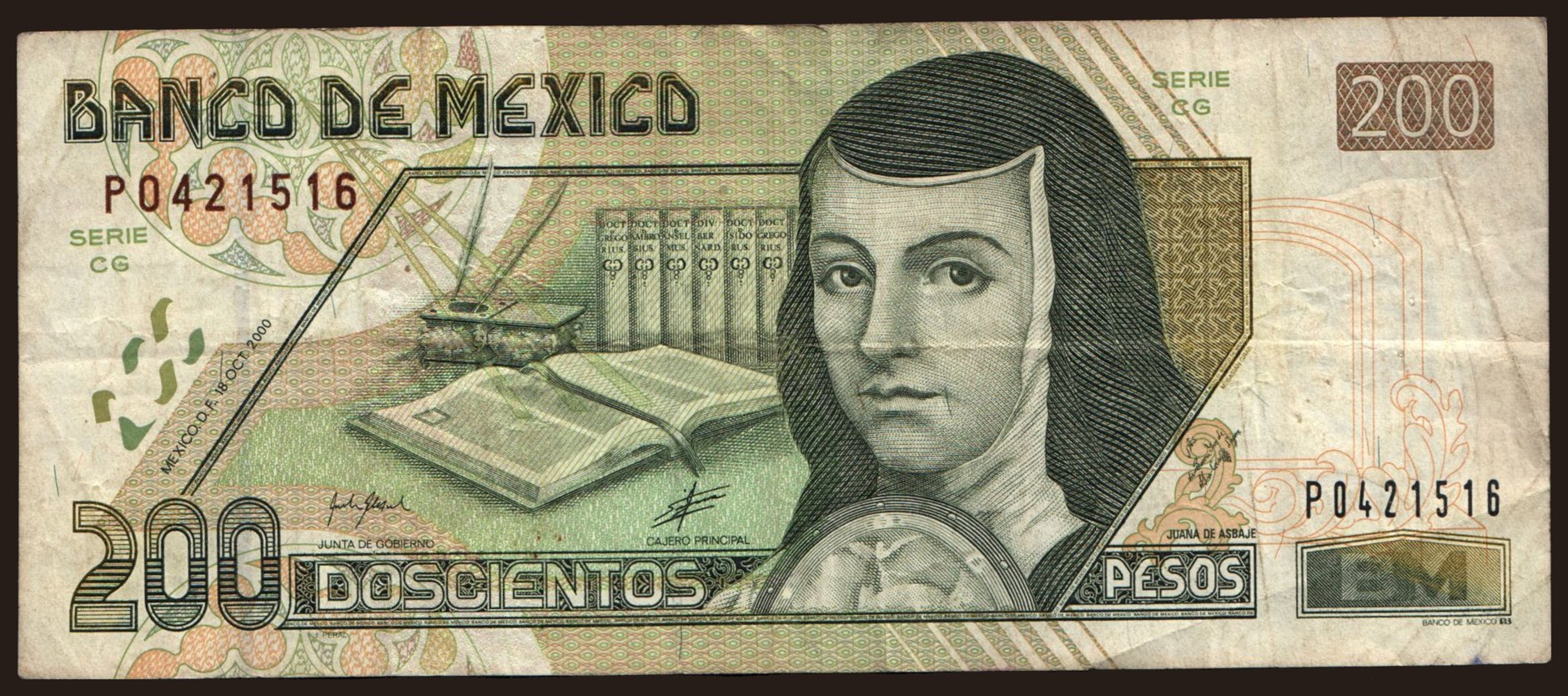200 pesos, 2000