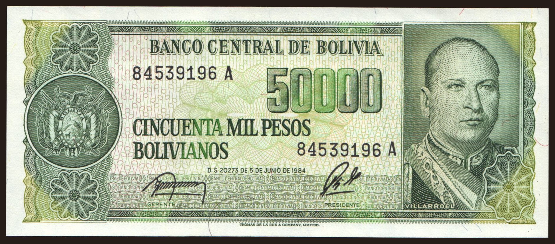 50.000 pesos, 1984