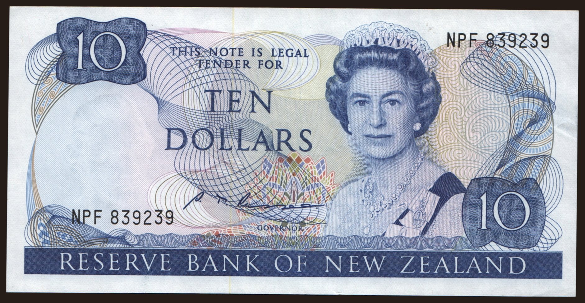 10 dollars, 1985