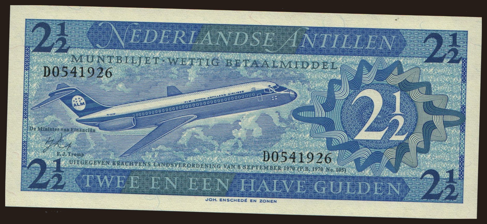 2 1/2 gulden, 1970