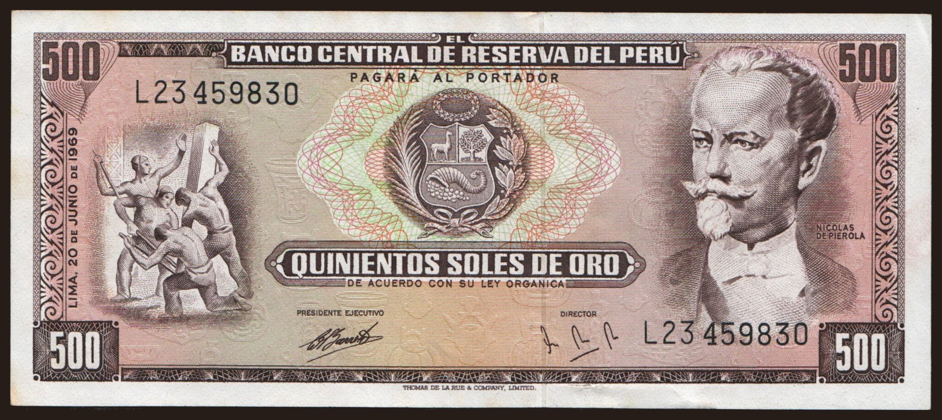 500 soles, 1969