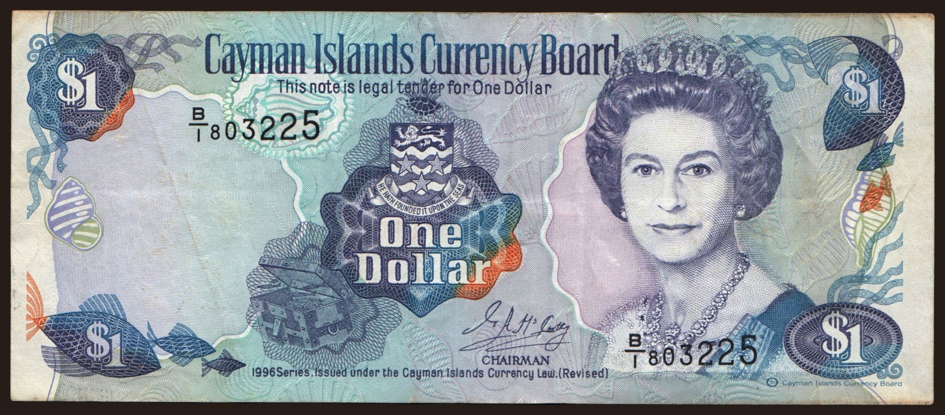 1 dollar, 1996