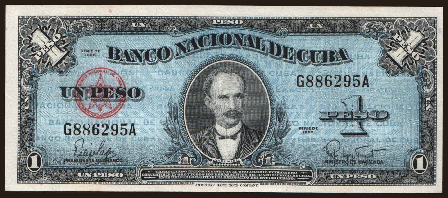 1 peso, 1960