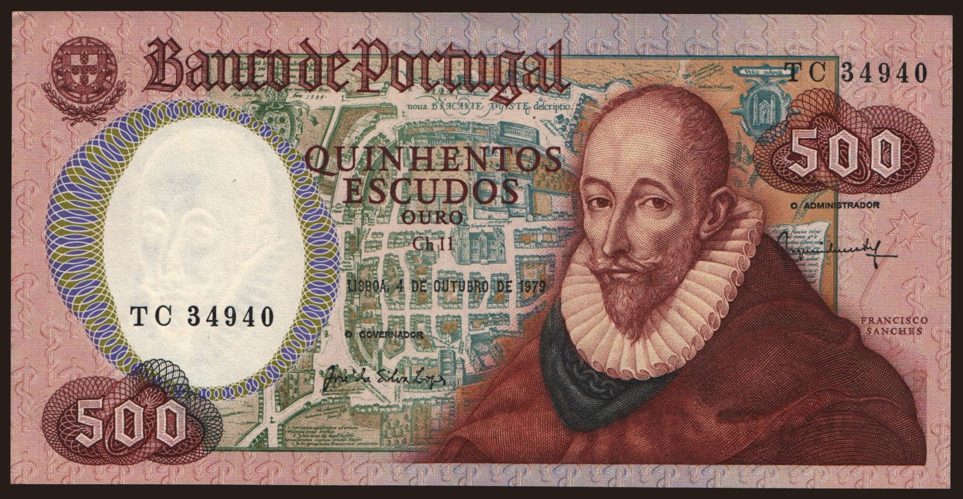 500 escudos, 1979