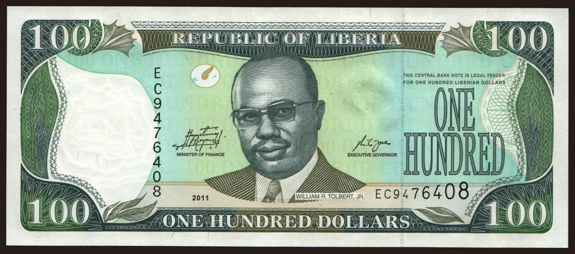 100 dollars, 2011