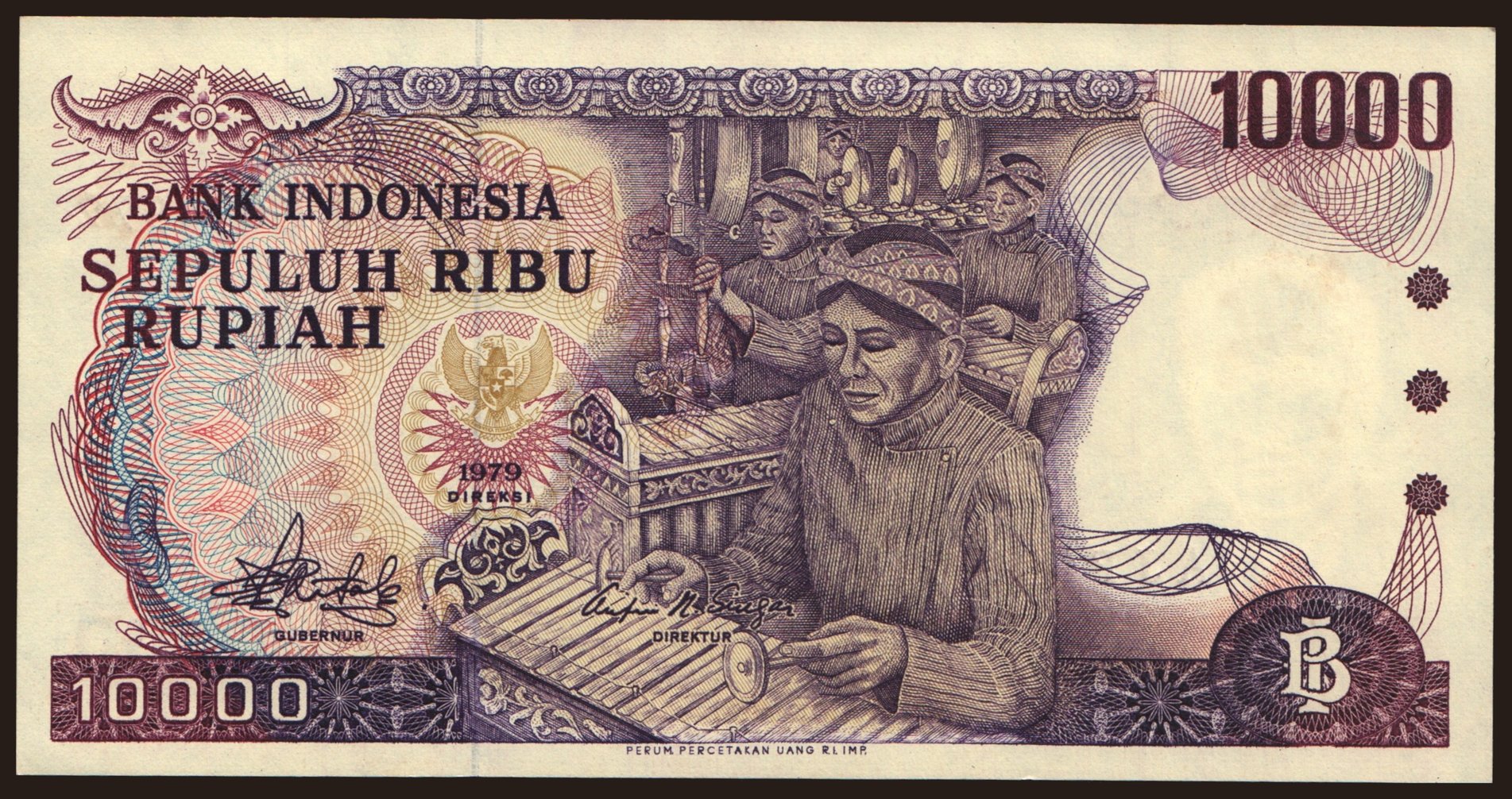 10.000 rupiah, 1979