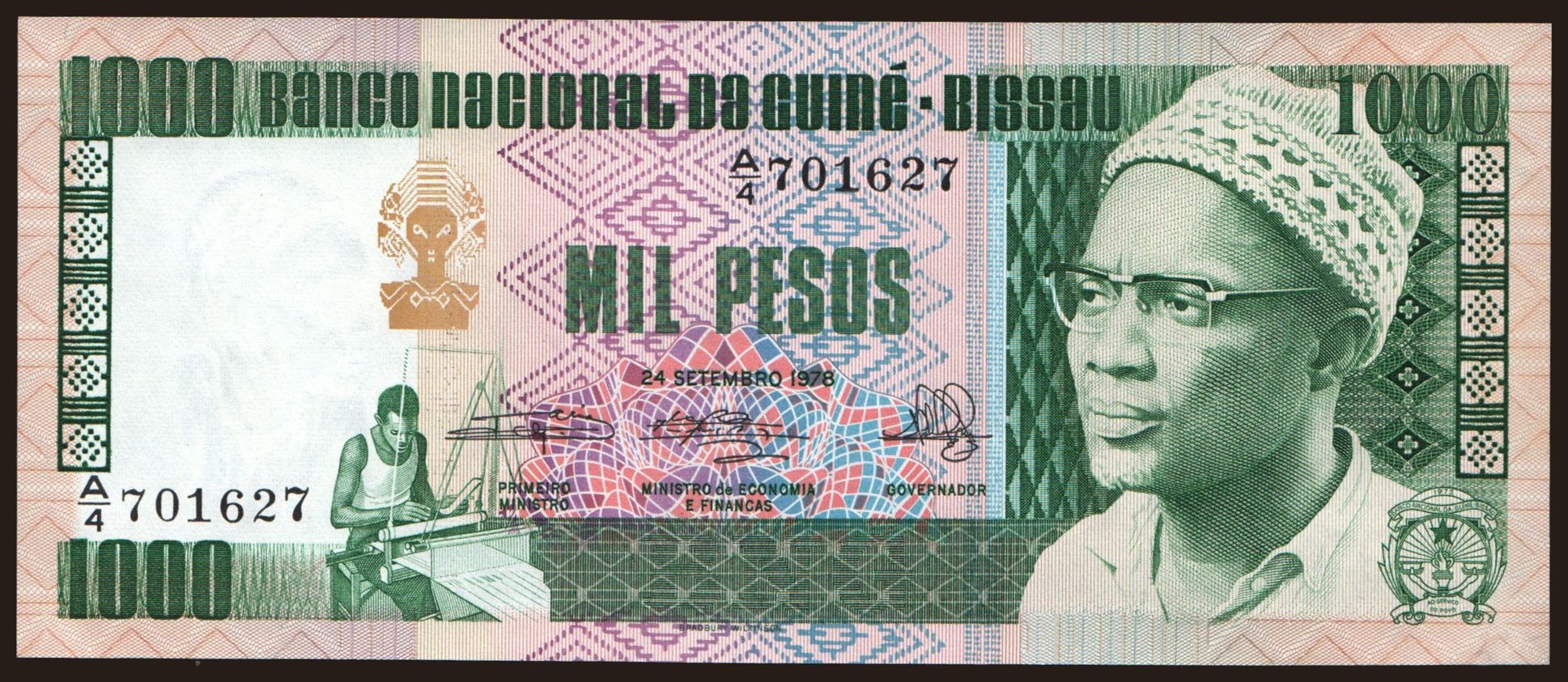 1000 pesos, 1978