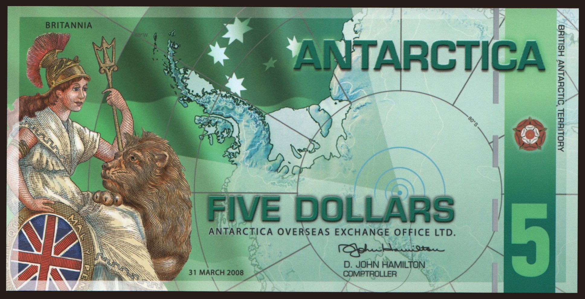 5 dollars, 2008