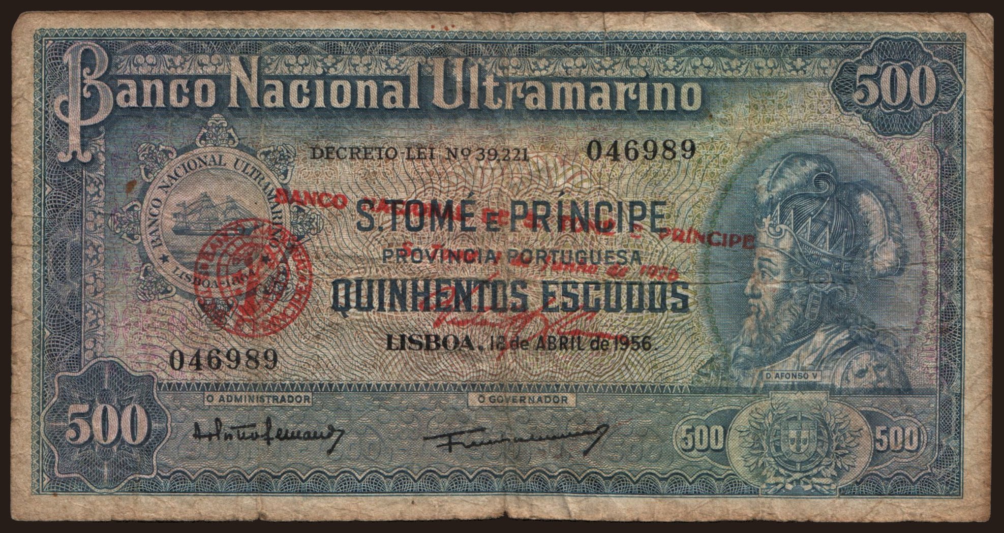 500 escudos, 1976