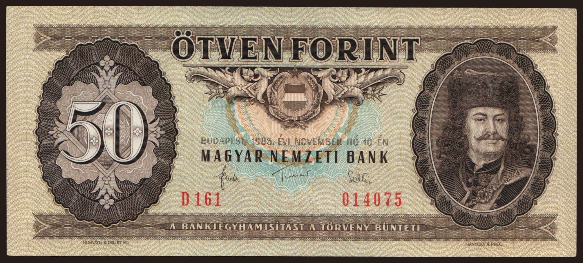 50 forint, 1983