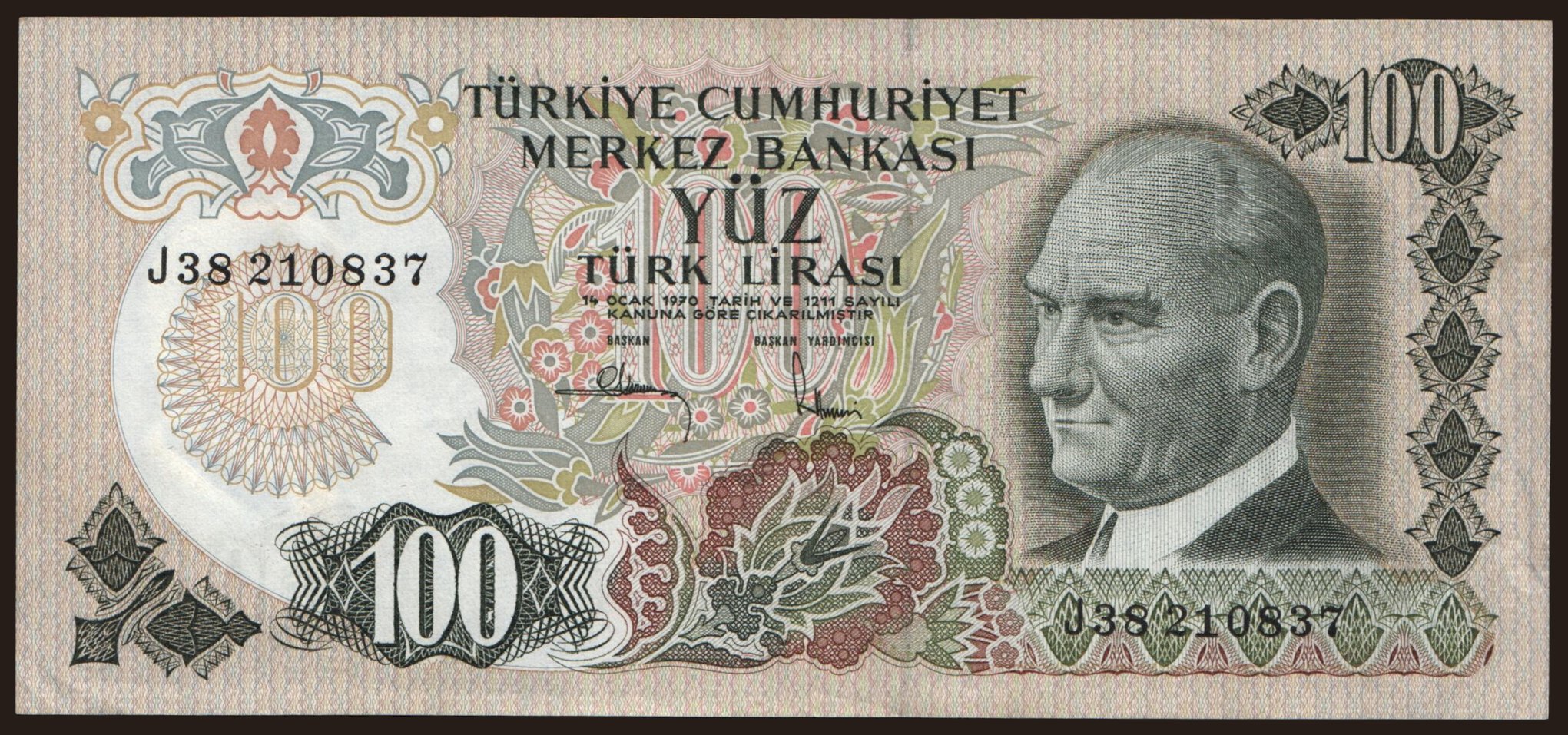 100 lira, 1983