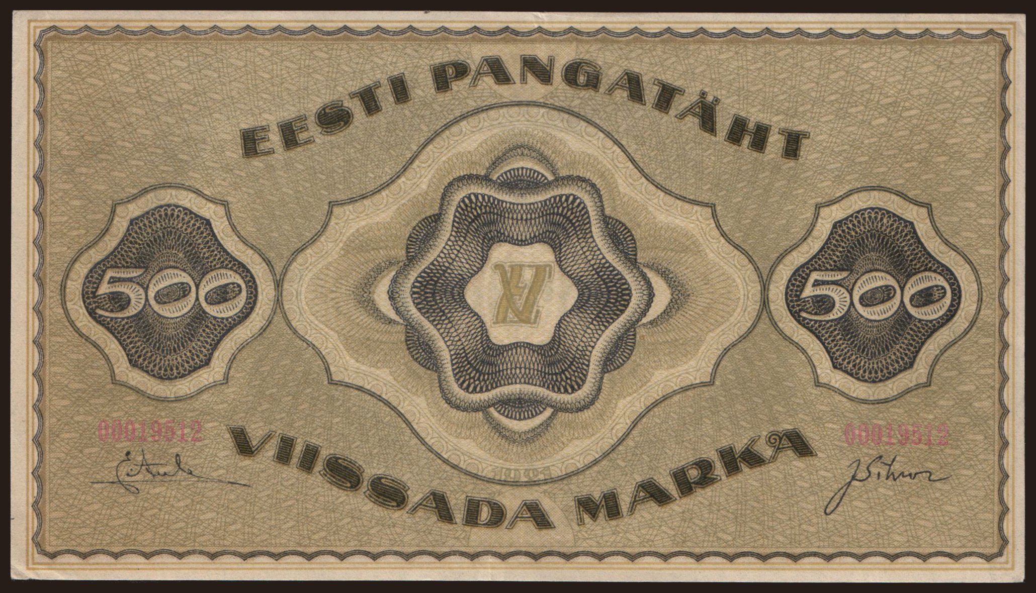 500 marka, 1921
