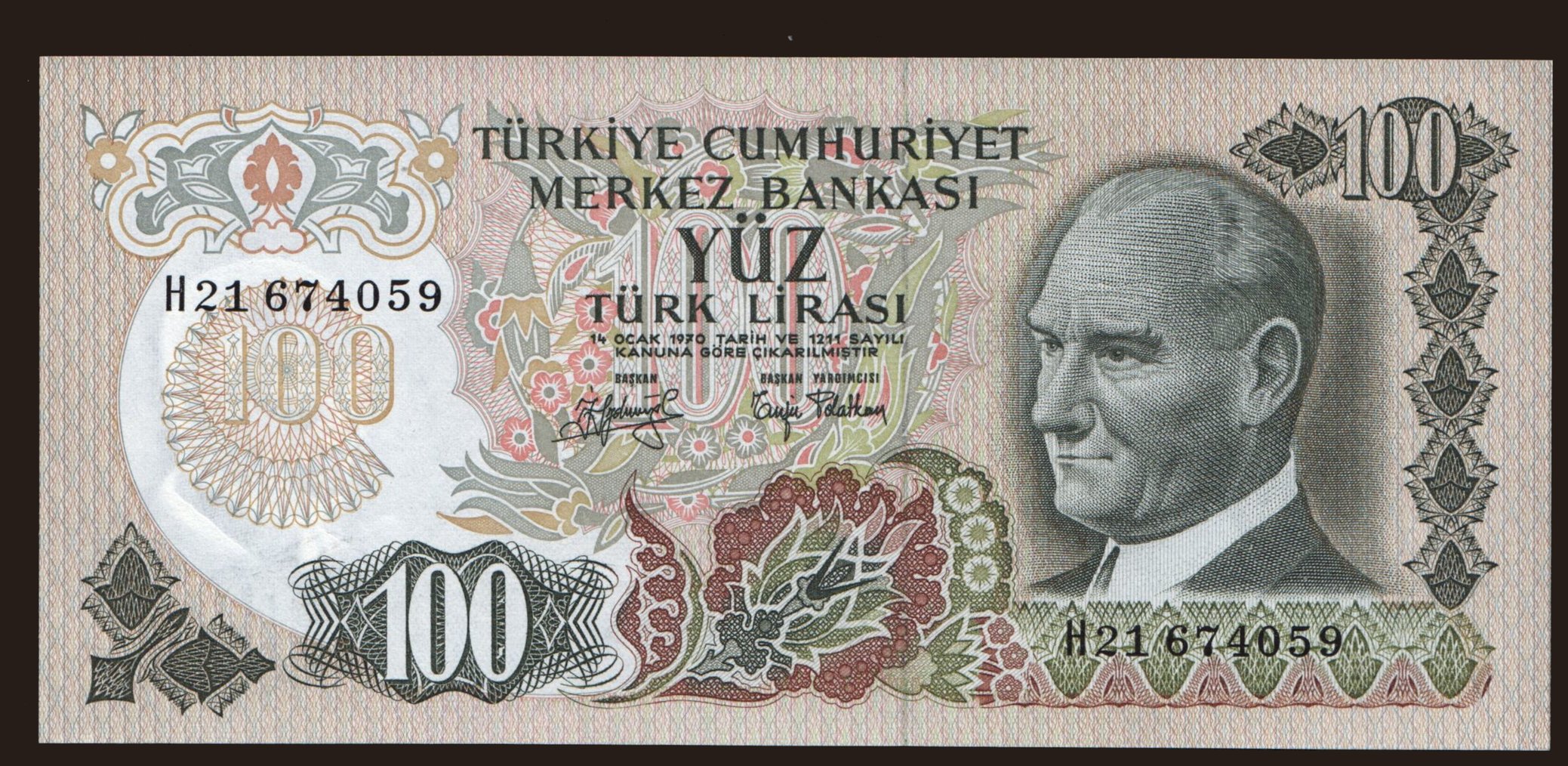 100 lira, 1979