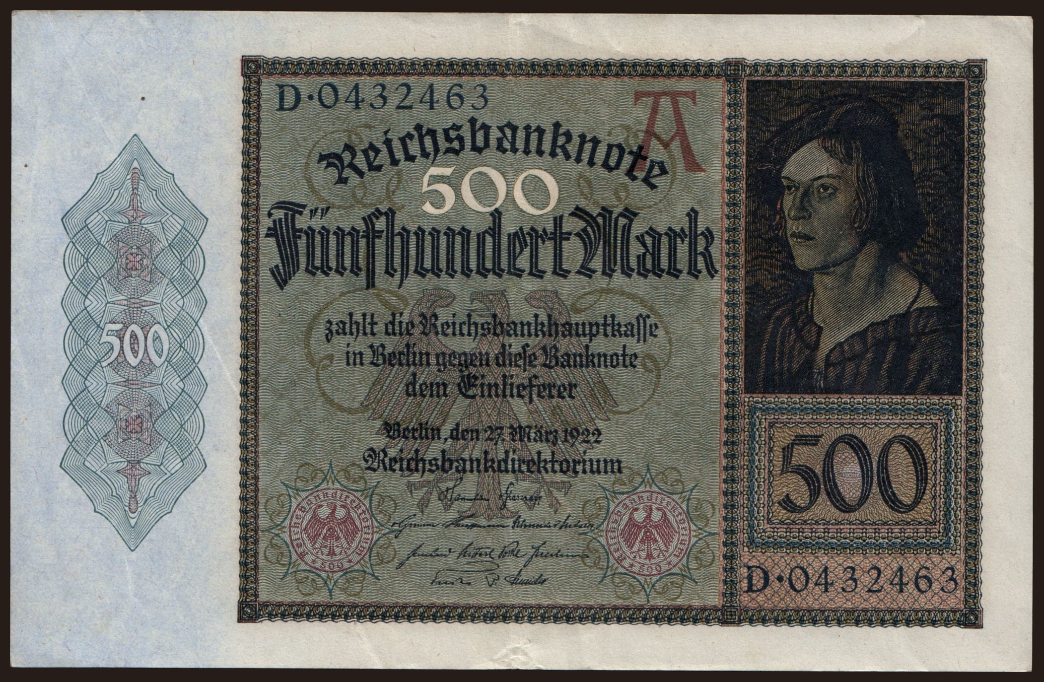 500 Mark, 1922