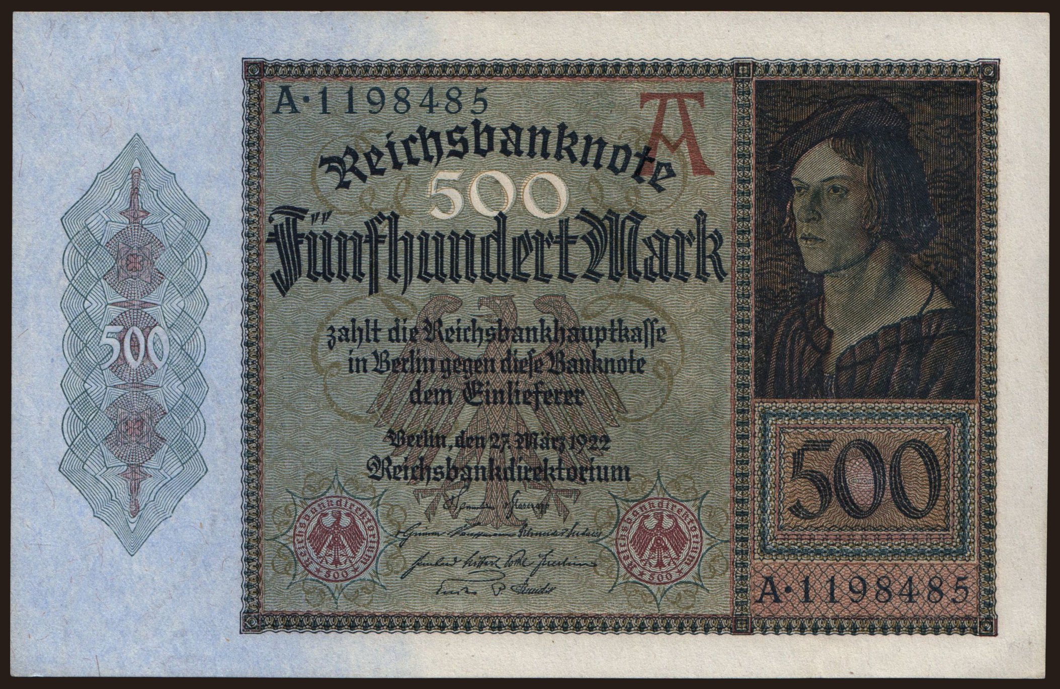 500 Mark, 1922