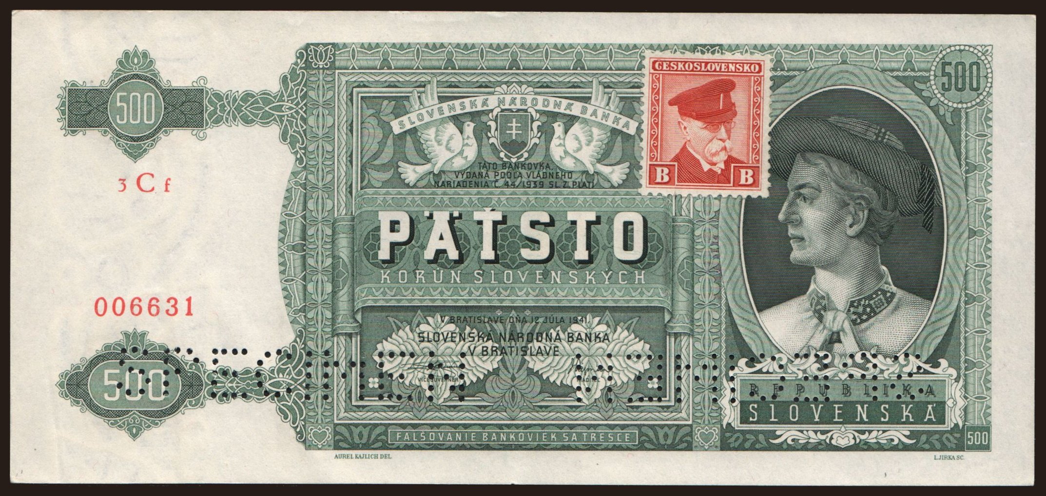 500 Ks, 1941(45)