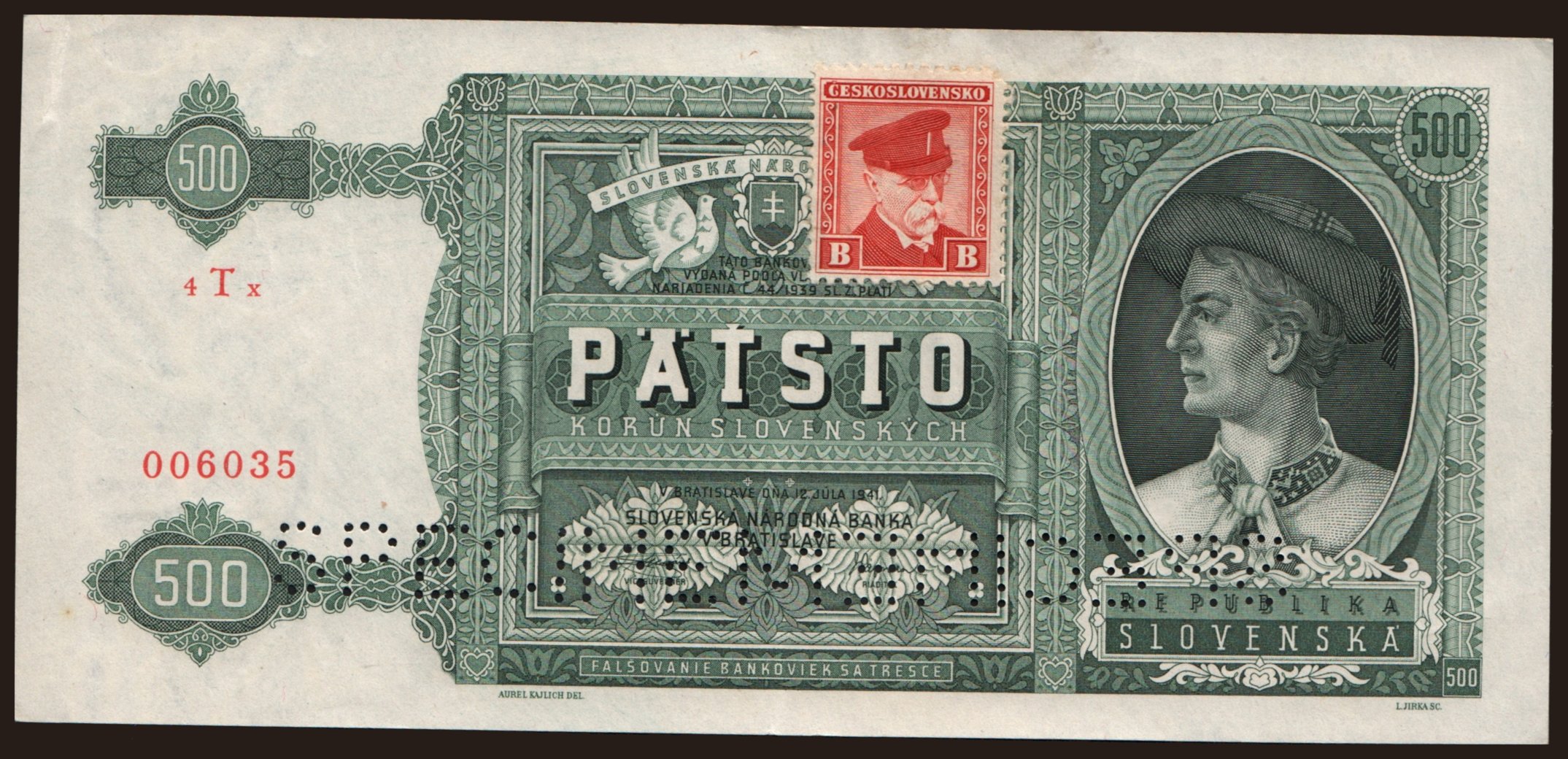 500 Ks, 1941(45)