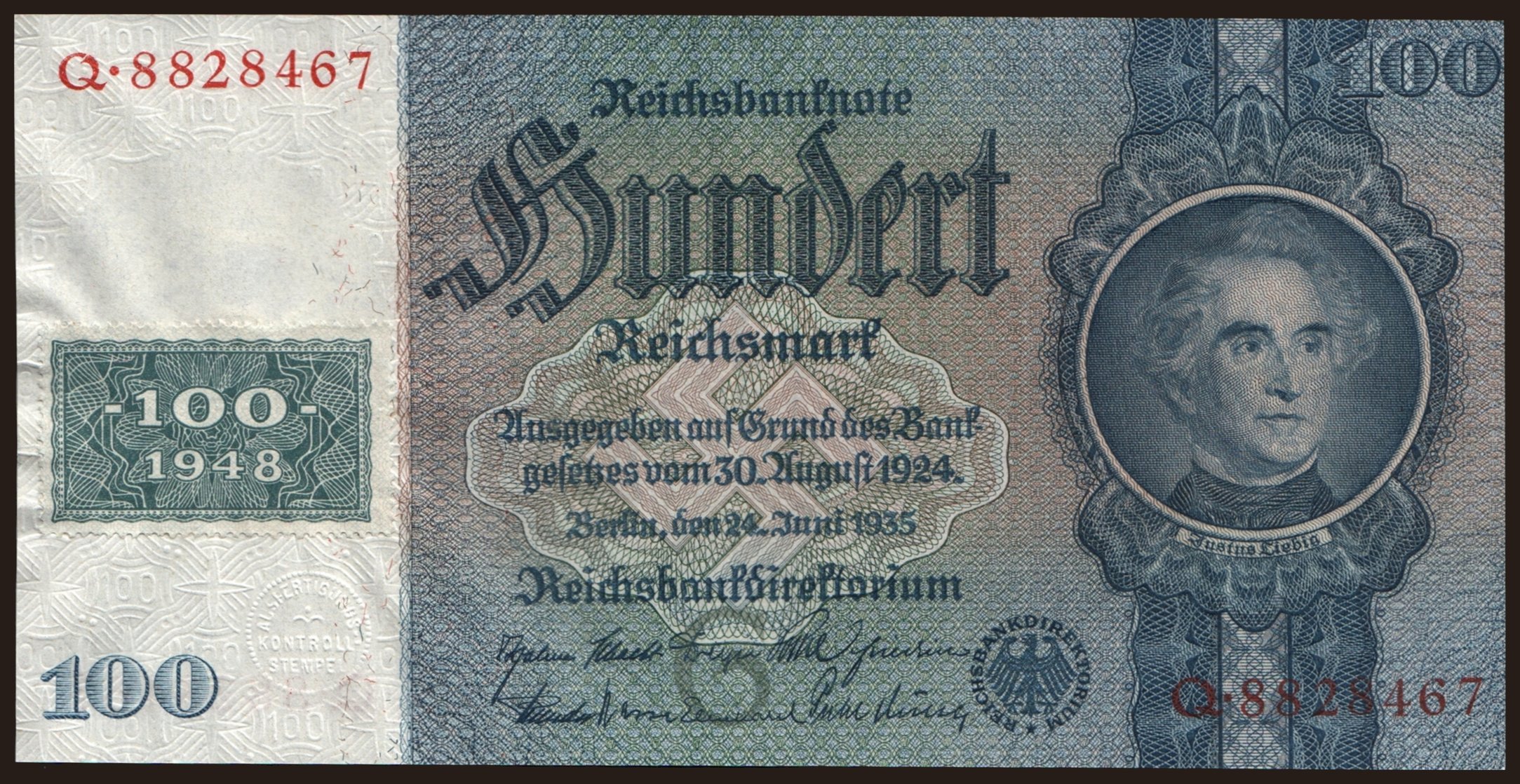 100 Reichsmark, 1935(48)