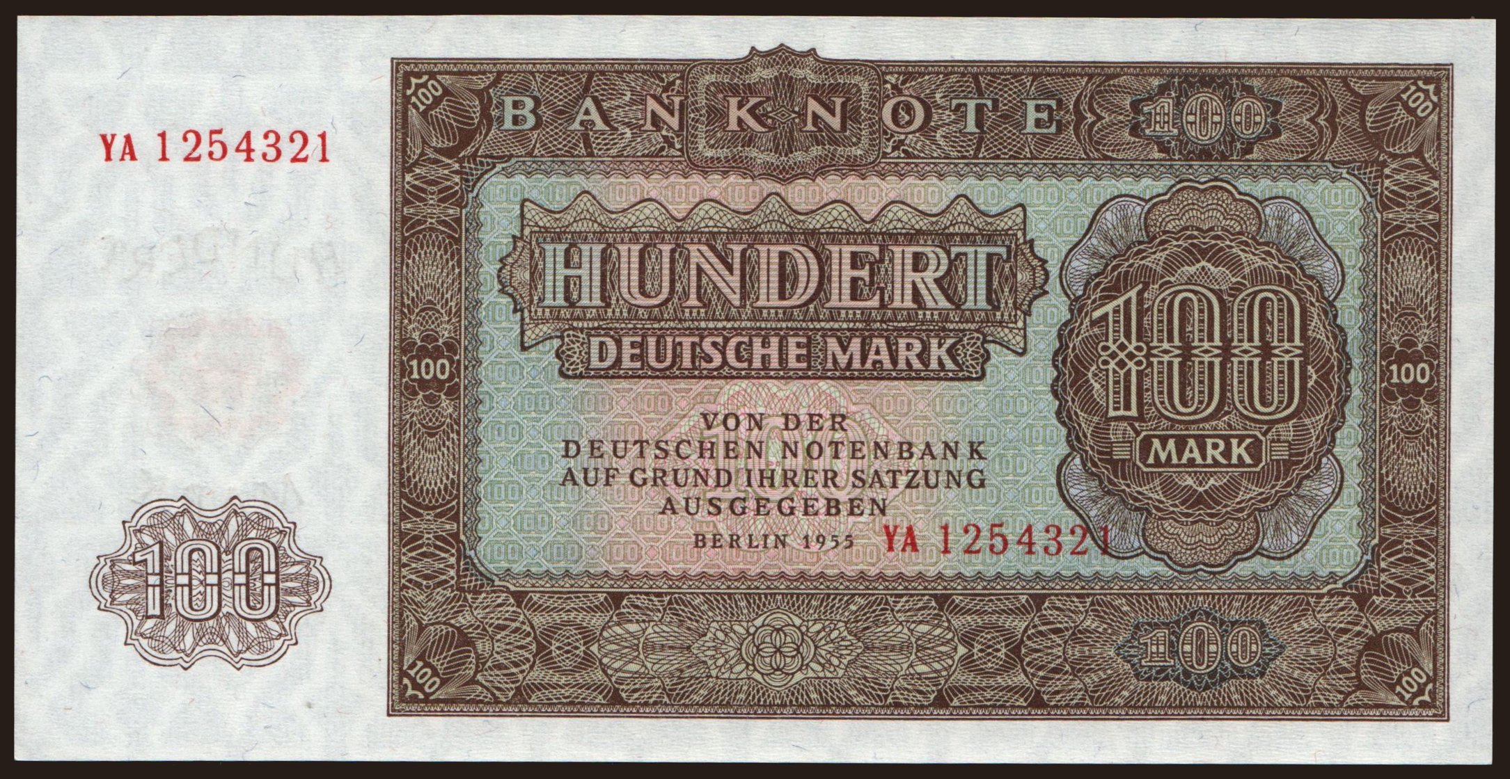 100 Mark, 1955