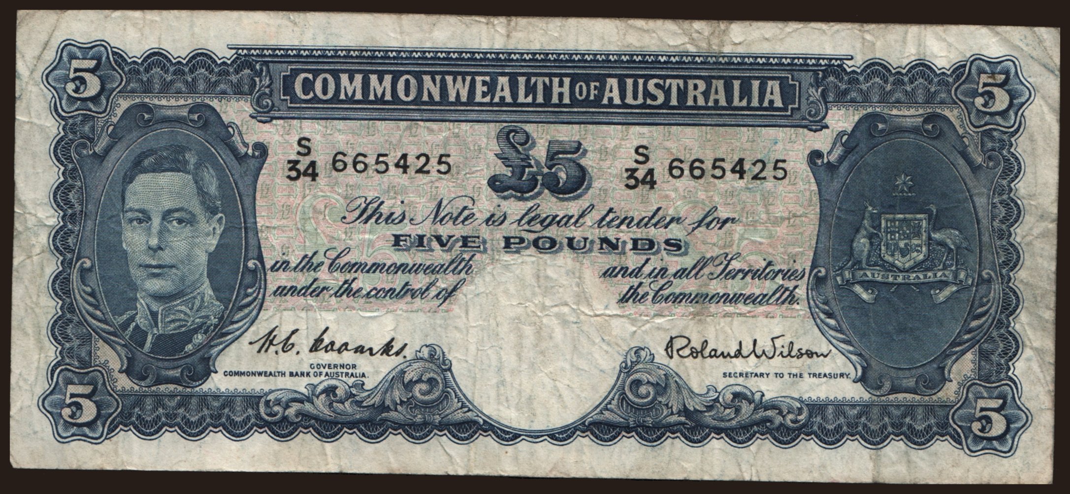 5 pounds, 1952