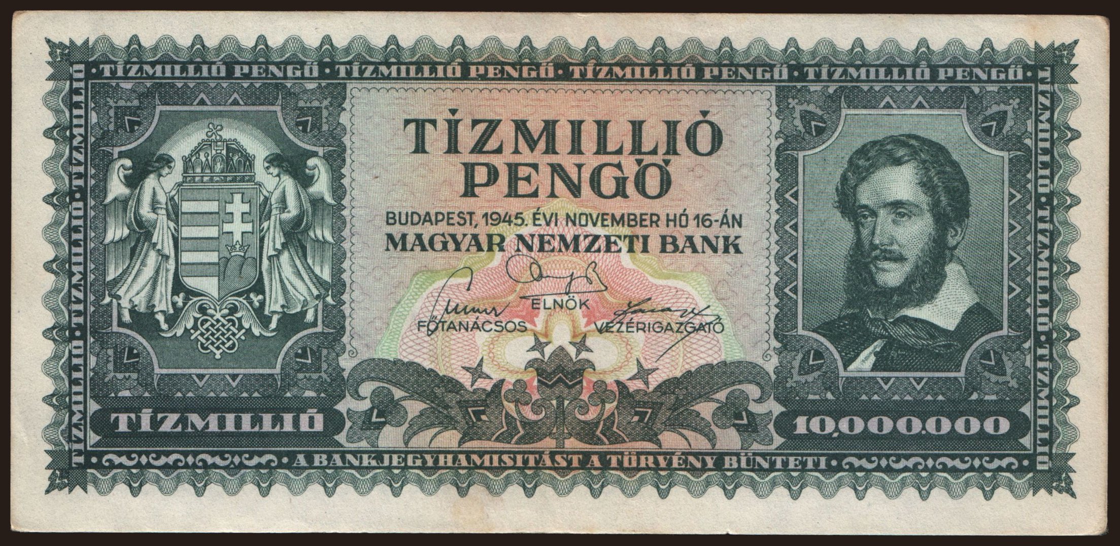 10.000.000 pengő, 1945