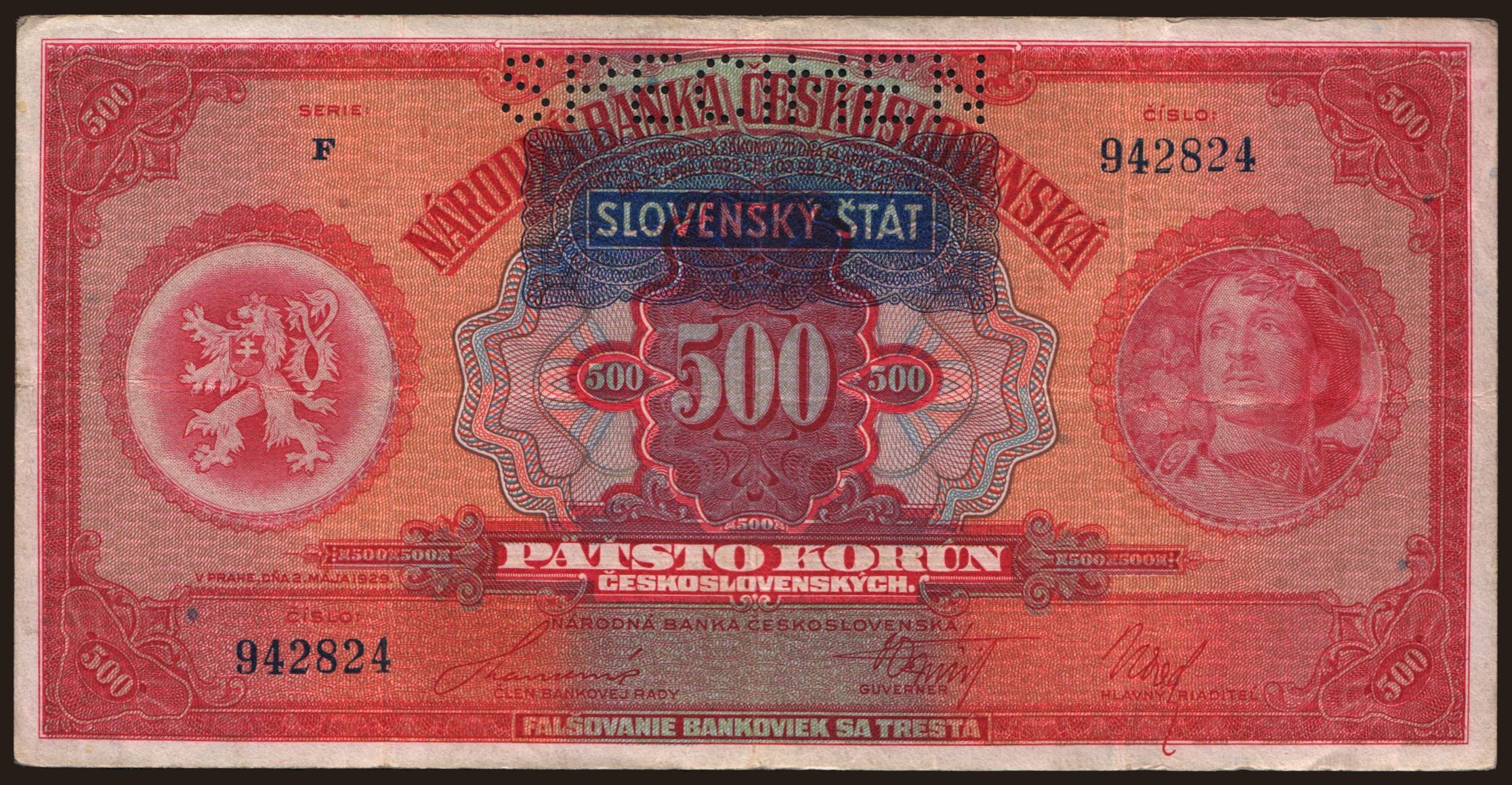 500 Ks, 1929(39)