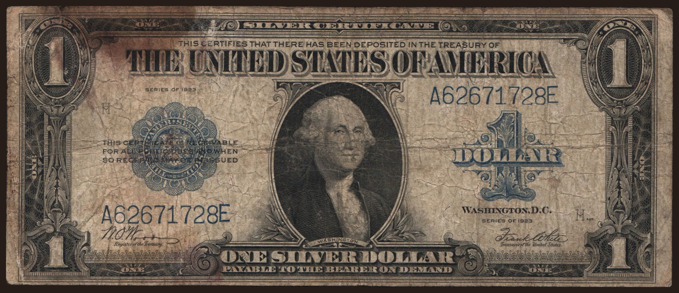 1 dollar, 1923