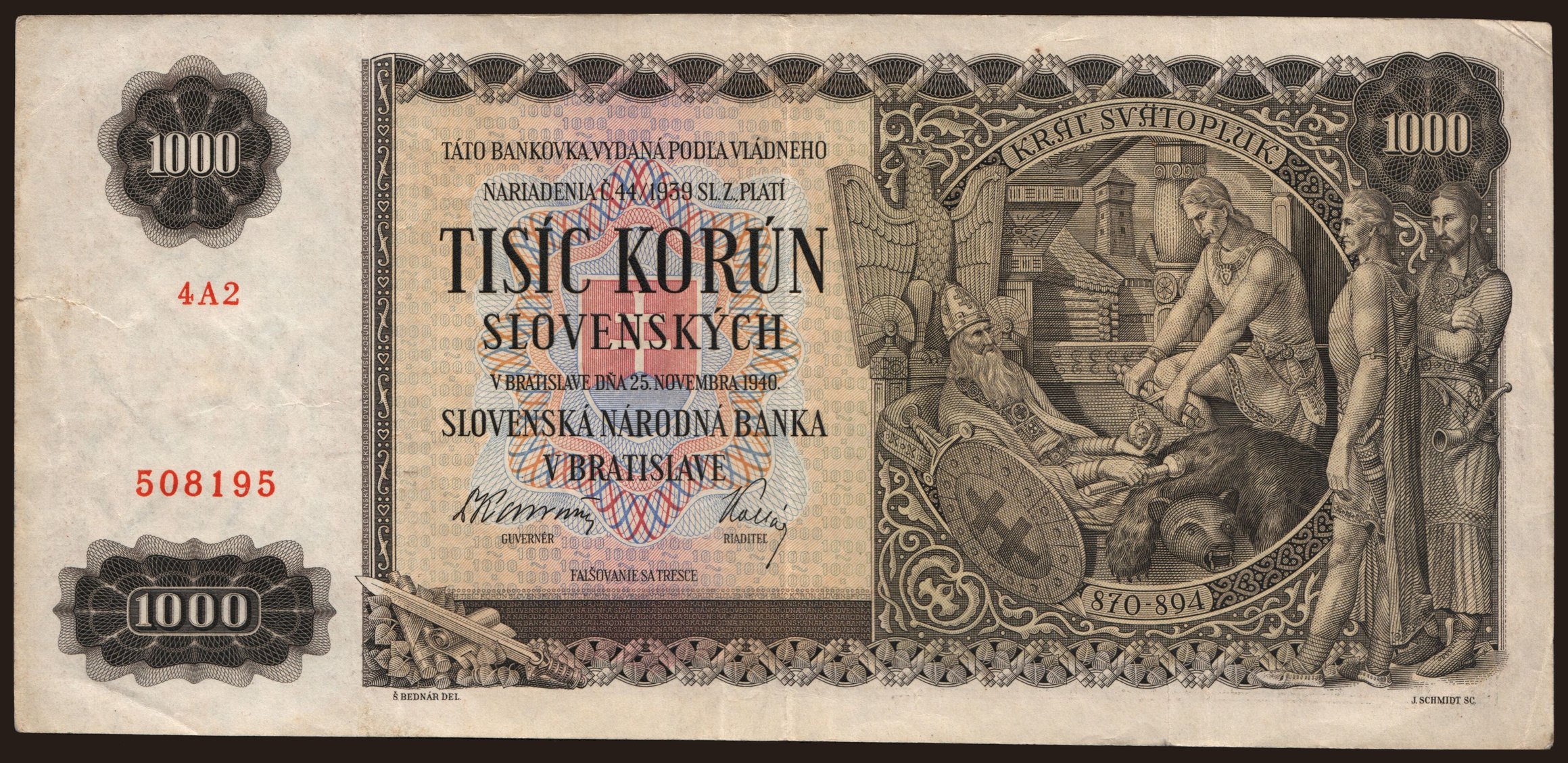 1000 Ks, 1940