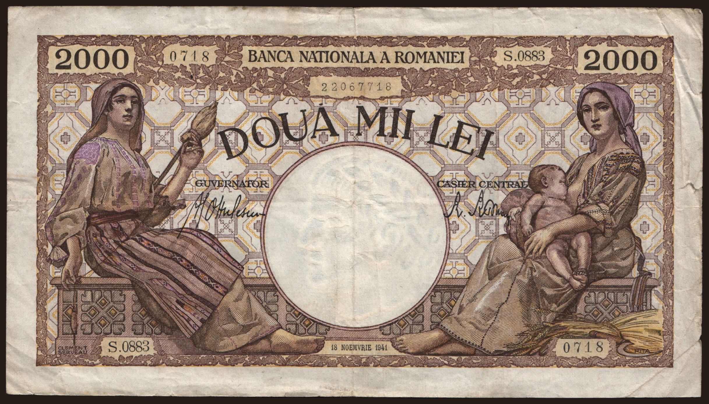 2000 lei, 1941