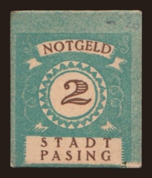 Pasing, 5 Pfennig, 1921