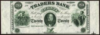 Richmond/ Traders Bank, 20 dollars, 186x