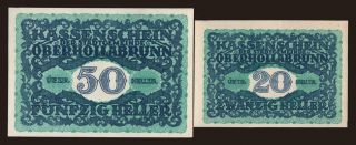 Oberhollanrunn, 20, 50 Heller, 1920