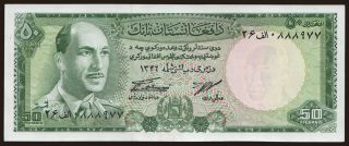 50 afghanis, 1967