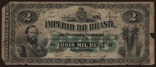 2 Mil Reis, 1870