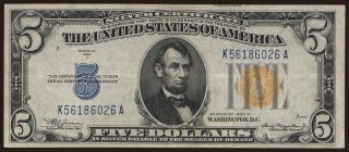 5 dollars, 1934