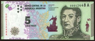 5 pesos, 2015