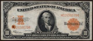 10 dollars, 1922