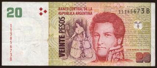 20 pesos, 1999